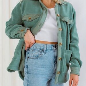 BLANKNYC Shacket in Diamond Hands NWT